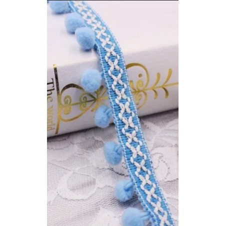 Bommel Band hellblau