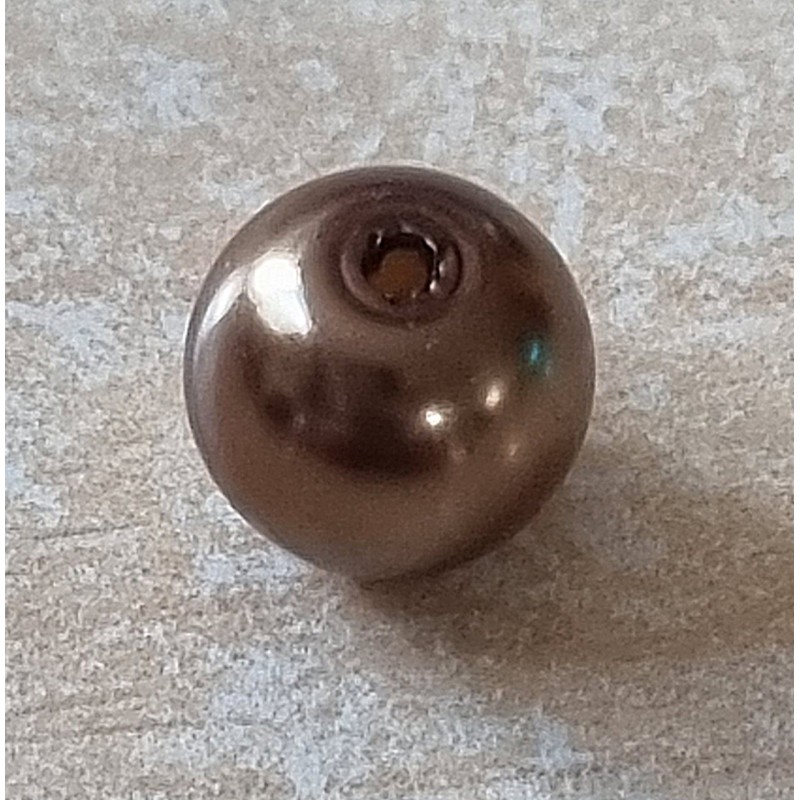 Wachsperle bronze