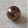 Wachsperle bronze