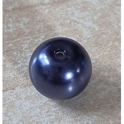 Wachsperle blau-violette