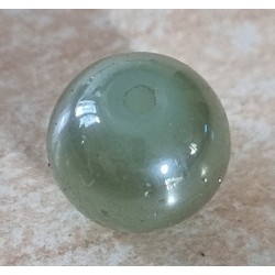 Kunststoff Perle olive/regenbogen