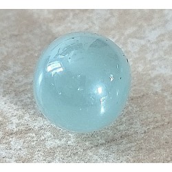 Kunststoff Perle hellblau/regenbogen
