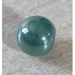 Kunststoff Perle rauchgrün/regenbogen