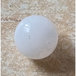 Kunststoff Perle weiss