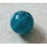 Kunststoff Perle petrol