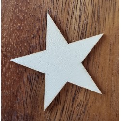 Holz Stern natur