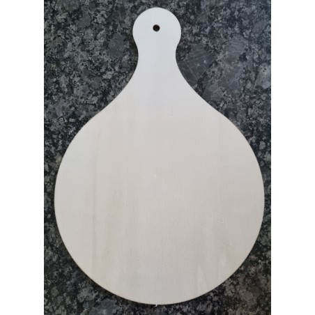 Holz Schild Schneidebrettform natur