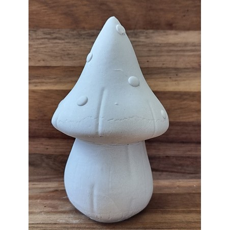 Beton Pilz weiss 1