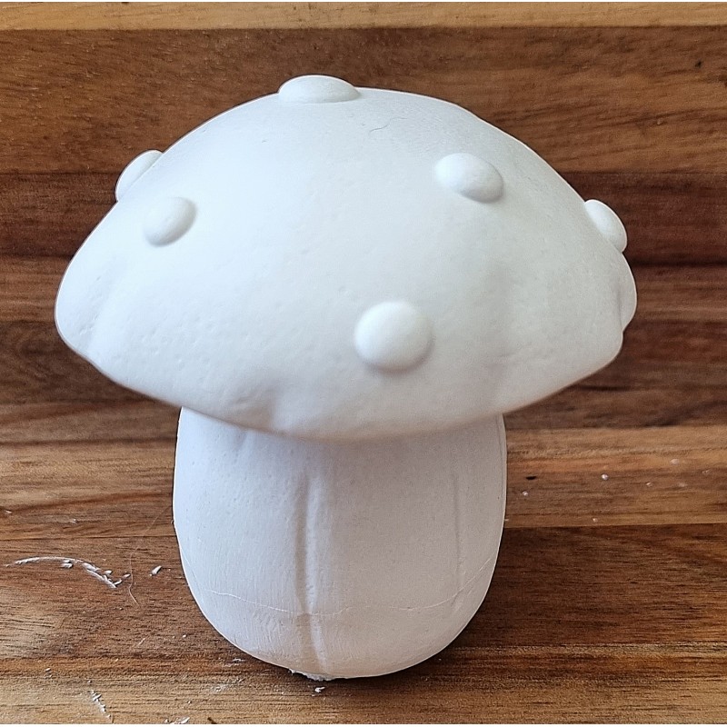 Beton Pilz weiss 2