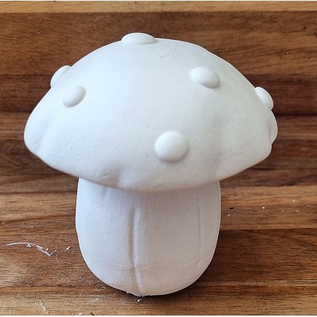 Beton Pilz weiss 2