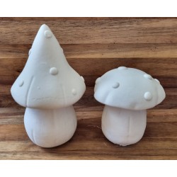 Beton Pilz weiss 2