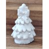 Beton Weihnachtsbäumchen/Engel weiss