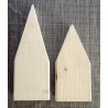 Holz Häuschen natur