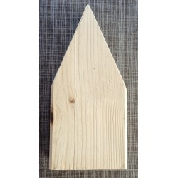 Holz Häuschen natur