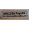 Led Lichterbalken "Genieße den....."