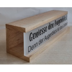 Led Lichterbalken "Genieße den....."
