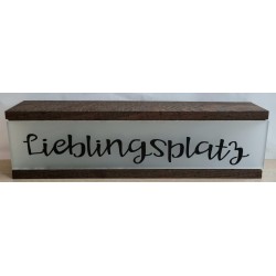 Led Lichterbalken "Lieblingsplatz"
