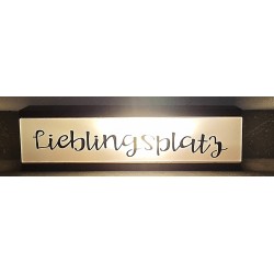 Led Lichterbalken "Lieblingsplatz"