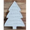 Beton Weihnachtsbäumchen 1 weiss