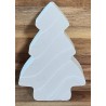 Beton Weihnachtsbäumchen 2 weiss