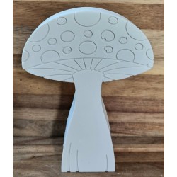 Beton Fliegenpilz 1 weiss