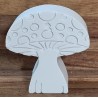 Beton Fliegenpilz 3 weiss