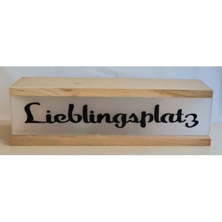 Led Lichterbalken  Lieblingsplatz