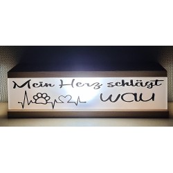 Led Lichterbalken "Mein Herz...."