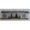 Led Lichterbalken Hirsch/Wald