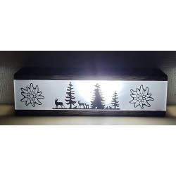 Led Lichterbalken Hirsch/Wald