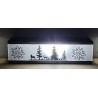 Led Lichterbalken Hirsch/Wald