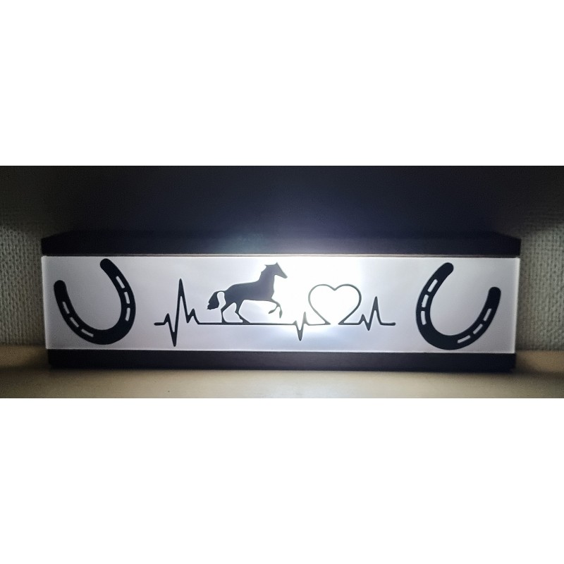 Led Lichterbalken Pferd/Herzschlag