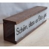 Lichterbalken "Schön,dass es Dich gibt "