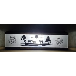 Led Lichterbalken Kühe/Bäume