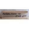Led Lichterbalken "Schön,dass es Dich gibt"