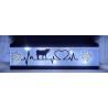 Led Lichterbalken Kuh/Herzschlag