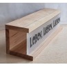 Led Lichterbalken "Leben, Lieben,  Lachen"
