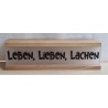 Led Lichterbalken "Leben, Lieben,  Lachen"