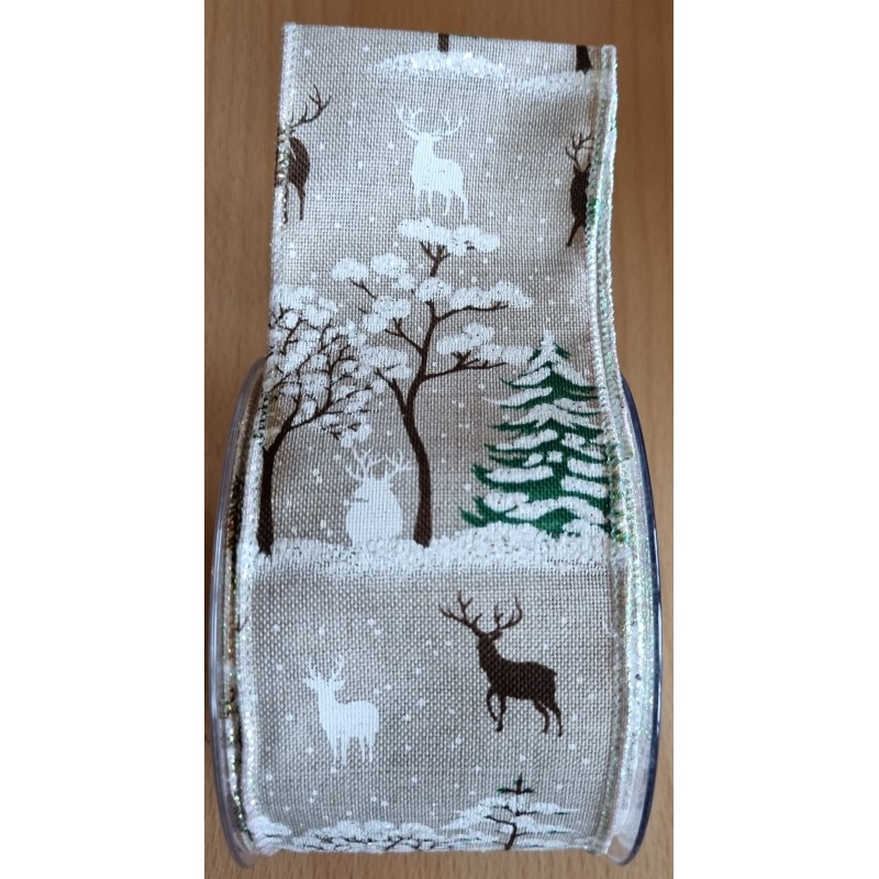 Deko Band Hirsch/Winterwald