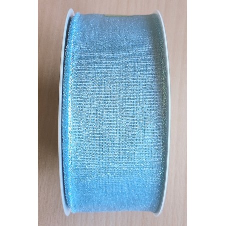 Deko Band Glitzer hellblau