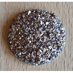 Deko Glitterstein bronze