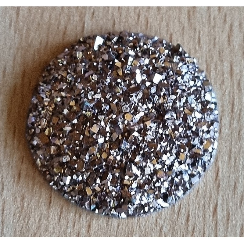 Deko Glitterstein bronze