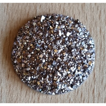 Deko Glitterstein bronze