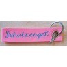 Filz Schlüsselanhänger Schutzengel rosa/hellblau