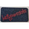 Filz Brillenetui Intelligenzverstärker anthrazit/rot