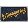 Filz Brillenetui Brillengarage anthrazit/hellorange