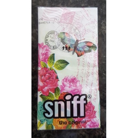 Taschentücher Blumen/Schmetterling