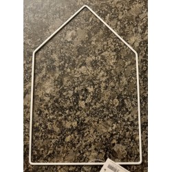 Metall Haus weiss