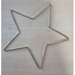 Metall Stern silber