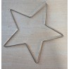 Metall Stern silber